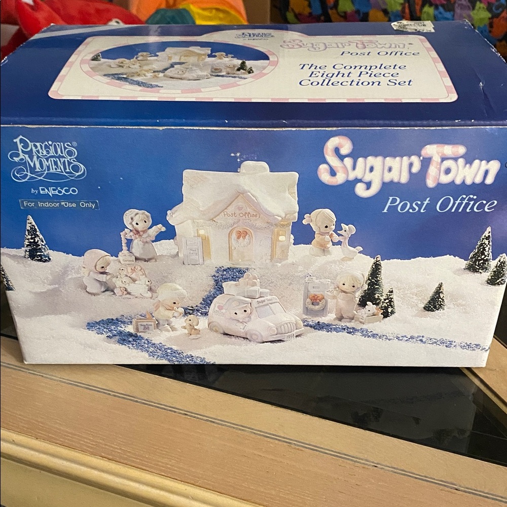 Precious moments Sugar town post office set